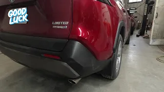 2020 Toyota RAV 4. Быстрый ремонт бампера. Fast bumper repair.