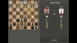 Тактическая дуэль на Chess.com
