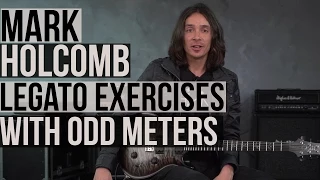 Periphery's Mark Holcomb Guitar Lesson - Legato Exercises with Odd Meters