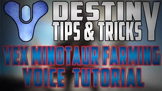 Destiny Tutorial - Vex Minotaur Farming Method (Armsday Weapons)