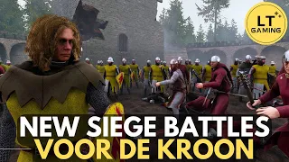 The New Siege Battles in Voor De Kroon are Chaotic Carnage at its Best!