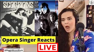 Opera Singer Reacts to Scorpions - Still loving you & Rock You Like a Hurricane | FIRST TIME LIVE! 🤘