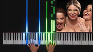 Marília Mendonça & Maiara e Maraisa - Todo Mundo Menos Você (Piano Tutorial)