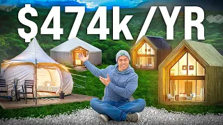How he TURNED WASTELAND into $500k/YR with Tiny Cabins & Yurts