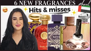 6 NEW FRAGRANCES ❤️ Opulent Red, Bade'e al Oud Amethyst, Anab, Amber Oud Tobacco & Sajaya Gold |Haul