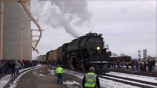 Union Pacific Big Boy 4014 Arrives in Sharon Springs, Kansas