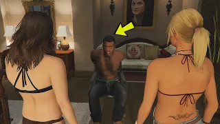 What Happens If Franklin Meets Michael's Family After Michael Leaves in GTA 5? (Secret Scenes)