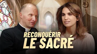 Revenir à la TRADITION ? Sonia Mabrouk et un prêtre tradi