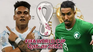 WORLD CUP GROUP C: ARGENTINA VS SAUDI ARABIA| QATAR 2022 | FIFA 22