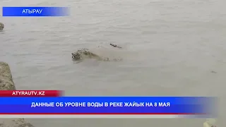 ДАННЫЕ ОБ УРОВНЕ ВОДЫ В РЕКЕ ЖАЙЫК НА 8 МАЯ