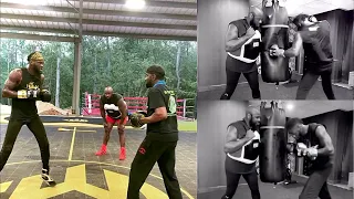 Deontay Wilder BODY—SNATCHER Training for Tyson Fury TRILOGY: Devastating BODY—SHOTS