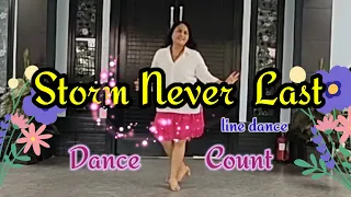 "STORM NEVER LAST" Line Dance / Dance & Count / Choreographed by Caecilia M Fatrun (INA)
