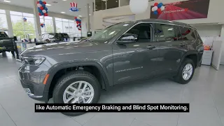 CDJR - 2022 Jeep Grand Cherokee L Laredo - Blind Spot Monitoring & Automatic Emergency Braking