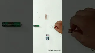 real or fake ? battery and coin science experiment | spoon battery and coin experiment