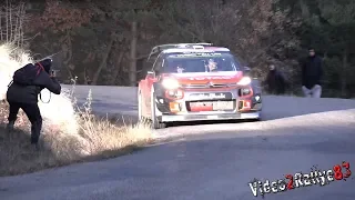 Test Monte Carlo 2019 | Sébastien Ogier | Citroën C3 WRC  By PapaJulien