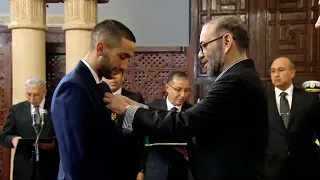 Morocco World Cup heroes are HONOURED by King Mohammed VI