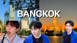 [VLOG] 태국 방콕 남자혼자 꽉채운 여행브이로그 | 맛집, 핫플, 야시장까지 한 영상으로 끝내기 | 왓아룬, 아이콘시암, 룸피니공원, 까오산로드, 악어고기, 쩟페어시장