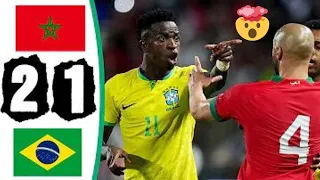 BRAZIL 1 X 2 MOROCCO | BEST MOMENTS (COMPLETE) | FRIENDLY 2023