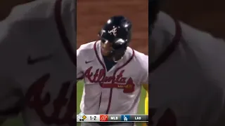 Ronald Acuna Jr. finally breaks his home run drought with a 425ft bomb!