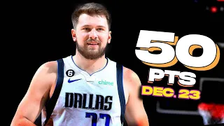 Luka Doncic Puts On a Show With 50 Pts, 10 Asts x 8 Rebs vs Rockets 🔥🔥| Dec 23, 2022 | FreeDawkins