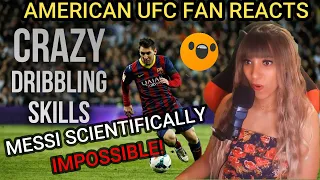 American UFC Fan REACTS - 15 Times Messi Did The Impossible 😱