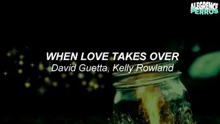 David Guetta, Kelly Rowloand | When Love Takes Over (Español + Lyric)