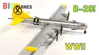 Custom LEGO b-29 FULL tour