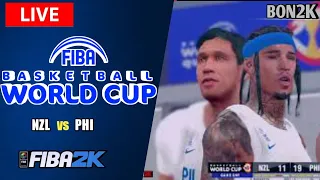 Gilas Pilipinas vs New Zealand | FIBA ASIA CUP | March 22, 2023 | FIBA2K SIMULATION GAME #fiba2k