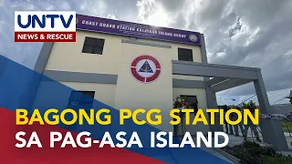 Bago at upgraded station ng PCG sa Pag-Asa Island, pinasinayaan