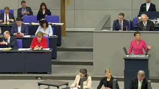 Sahra Wagenknecht, DIE LINKE: Frau Merkel, was ist vom Wohlstandsversprechen Europas geblieben?