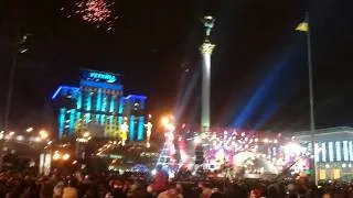 Новый Год 2012 на Майдане Независимости