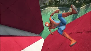 GTA 5 Water Ragdolls | SPIDERMAN Jumps/Fails ep.7 (Euphoria physics | Funny Moments)