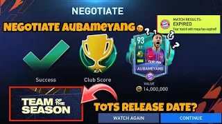 FIFA MOBILE 22 • TOP TRANSFER GLITCH - 3x AUBAMEYANG NEGOTIATION | TOTS EVENT RELEASE DATE 😳