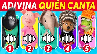 🔊 Adivina QUIÉN CANTA...! 🎤🐷🐨 Sing 1 & 2 | Johnny, Rosita, Meena, Gunter