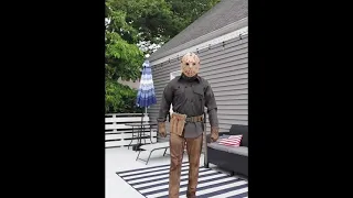 Revamped Friday the 13th Jason Lives Costume Test