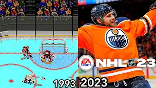 Evolution NHL1993 - 2023