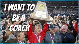 How To Be A Football Coach | Advice From Coach Terry Gambill