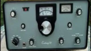 Ten Tec Century 21 QRP CW HF Ham Transceiver Demo by N6TLU