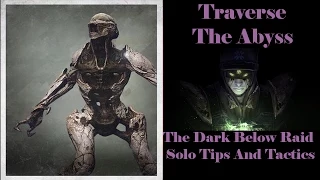 Crota's End Raid Traverse The Abyss(Lamps) Solo Tutorial Any Class!!