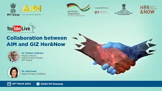 Collaboration Between Atal Innovation Mission and GIZ