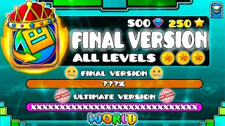 [REBIRTH LEVELS] All Geometry Dash World Levels in "FINAL VERSION"