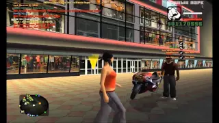 Grand Theft Auto: San Andreas Criminal Russia Beta 2 - Красотка (flim)(Clip) (Gameplay)