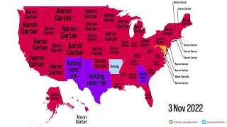 Top Trending Google Searches by State 2022