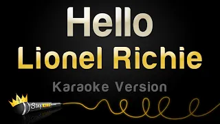 Lionel Richie - Hello (Karaoke Version)