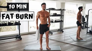 10 MIN FAT BURN DAILY WORKOUT | Rowan Row