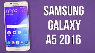 Распаковка Samsung Galaxy A5 2016 Duos