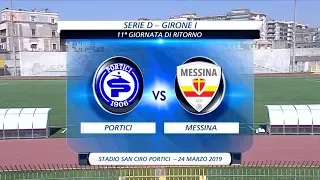 SERIE D - Portici 1906 vs Messina Highlights