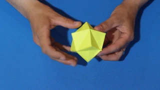 Звездчатый Октаэдр. Stellate the octahedron.  星状的八面体