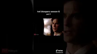 #short#viral |The Vampire Diaries season 6 bloopers part 1.Subscribe,like,comment and share for more