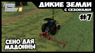 Купил косилку, кошу траву для "Мадонны" :) // Дикие земли # 7 // Farming simulator 19